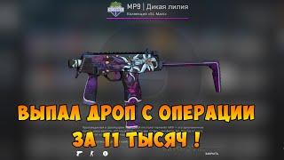 Как мне выпал дроп за 11к! Дроп MP9 Дикая лилия после операции! MP9 | Wild Lily DROP IN OPERATION !