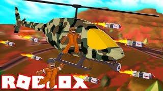 *NEW* ARMY HELICOPTER MISSILES!! | Roblox Jailbreak