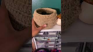 How I declutter as a crafty, hippie mom of two  #hobby #craft #crochet #crochetandchill