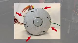 Nidec U.S. MOTORS  RESCUE condenser fan motor installation