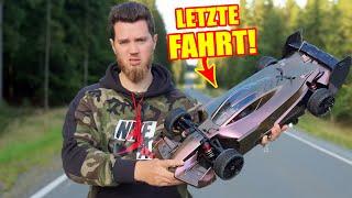 Wir fahren zum LETZTEN MAL das 1100€ HIGHSPEED RC AUTO! - Brechen wir den 242 Km/h Rekord?