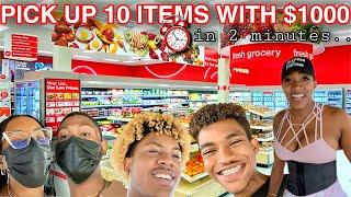 EXTREME SUPERMARKET BUDGET CHALLENGE | QUITE PERRY