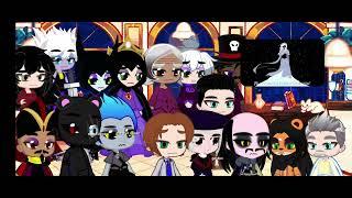 Disney villains + alma react to anna villain song
