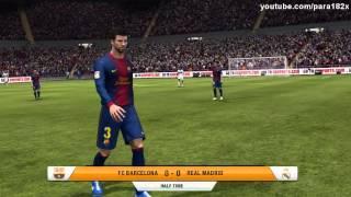 FIFA 13: FC Barcelona vs Real Madrid (Full Game)