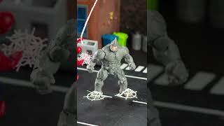 Spider Man Web-Slaps Rhino Marvel Legends Stop Motion Battle