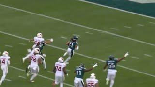 Sydney Brown UNREAL 98 YARD PICK SIX  Eagles vs Cardinals 2023 Highlights