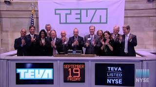 TEVA Pharmaceutical Industries Limited Visits the NYSE