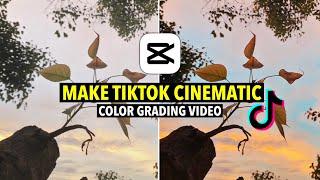 How to edit Cinematic Videos in CapCut | Make viral TikTok Color Grading in CapCut | GoTharu Editing