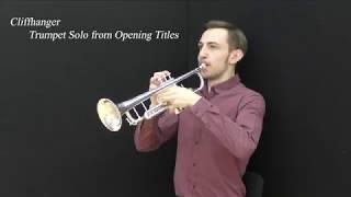 Trumpet solo from 'Cliffhanger' performed by Alex Brain