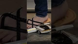 Diecast Car Crush #asmrcrush #satisfying #carcrushers #modelcars #modelcarcrush #oddlysatisfying