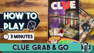 How to Play Clue Grab & Go (Cluedo Grab & Go Rules)