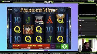 Phantoms Mirror WILDLINE MEGA BIG WIN Gamomat