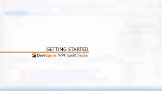 WPF Spell Checker - Getting Started