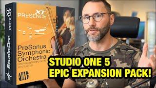 Presonus Studio One 5 Expansion - Symphonic Orchestra Part 1 - Strings & Harp