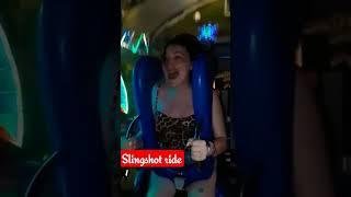 Slingshot ride #slingshotchallenge #slingshotfunny #slingshot