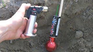 Lighting Fireworks Underground! (Age Restricted)