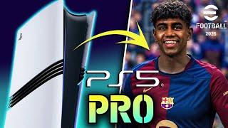 eFootball 2025 on PS5™ Pro in 4K | 120 FPS | Unboxing | Comparison with the Standard PS5.