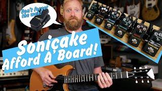 SONICAKE AFFORD-A-BOARD - Wah/Envelope/Dist/Chorus/OD/Mod/Verb - #affordaboard #60cyclehum