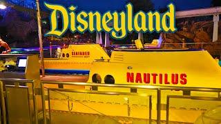 Disneyland at Night - Submarines, Halloween Walkthrough, Astro Orbitor & Adventureland Treehouse