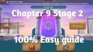 Lords mobile Vergeway chapter 9 Stage 2|Lords mobile Vergeway chapter 9 Stage 2 easiest guide