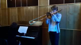 Concert №1 for trombone with orchestra Robert Pake  #FanfaresSolo6catBrass 010 Andrii Kryshtalovych