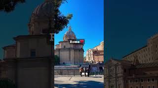 Rome️ #vatican #rome #2025#italy#europe#travel#shorts #fyp #reels #tourism#ura