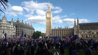 Hundreds attend London demonstration calling for UK to rejoin EU | AFP