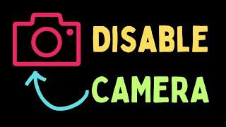 How to Disable Camera in Google Chrome on Windows 11