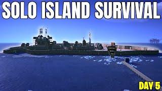 Surviving on a Snow Island for 7 days - Rust Console Edition