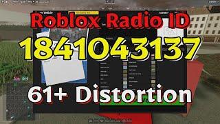 Distortion Roblox Radio Codes/IDs