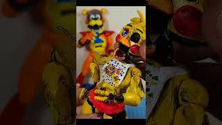 (FNAF 2 WITHERED TOY CHICA) #fnaf #toychica  #fnaf2  #plastilina #shorts #animatronics