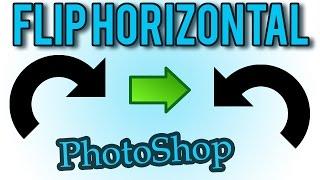 How to "Flip Horizontal" an image in Adobe Photoshop