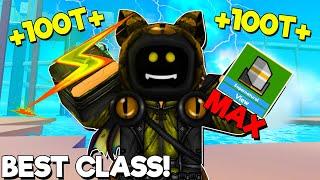 Unlocking The SUPERNATURAL Rank And LIGHTNING Class *OP* (Roblox Sorcerer Fighting Simulator)