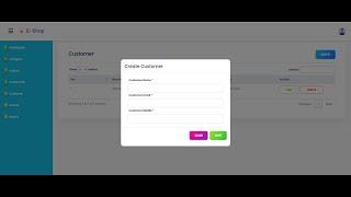 25.Laravel  Frontend Development with AJAX, Bootstrap & JavaScript Customer Management Part: 25