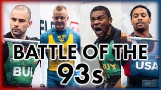 93kg IPF Worlds 2024 | Pitre, Gustav, Carlos & Krastev