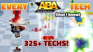 [ABA] EVERY SINGLE ABA TECH THAT I KNOW OF (325+ TECHS)