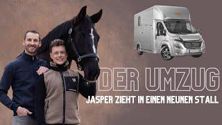 DER UMZUG - Jasper zieht in einen neuen Stall!  Drama beim Verladen‼️