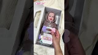 Unboxing a reborn baby doll~ #unboxingshorts #reborndolls #rebornbaby #rebornbabydoll #dolls