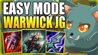 THIS IS ONE OF THE EASIEST WAYS TO ESCAPE LOW ELO USING WARWICK JUNGLE! - League of Legends Guide