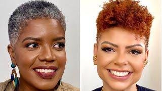 Black Women Latest Short Natural Hairstyle Ideas to Try In 2024 | Standout Natural Hairstyles 2025