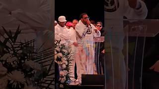 Fatman Scoop at Mister Cee service  ##hiphop #fatmanscoop #shorts