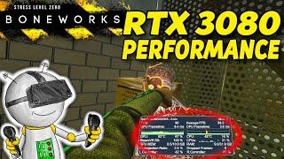 BONEWORKS VR! // RTX 3080 // Performance Test // Valve Index Gameplay