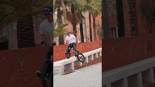 WILD TRICK ON A FAMOUS SPOT #bmx