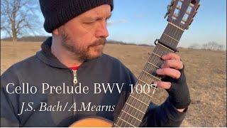 Cello Prelude BWV 1007 - Bach/Mearns, Guitar by Enrico Bottelli