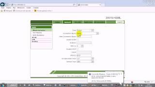 Промсвязь ZXV10 H208L настройка wi-fi на данном adsl модеме