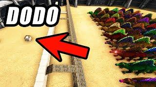 Can We PROTECT This DODO From WAVES Of DINOS?! Ark