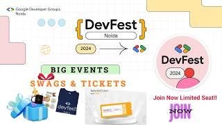 Don't Miss Out! DevFest Noida 2024 Registration Ends Soon! | Free Swag & Goodies!|@pallaviwebmaster