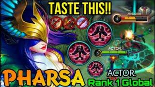 BARU BUILD PHARSA TERSAKIT 2021 - BUILD PHARSA PALING SAKIT MOBILE LEGENDS