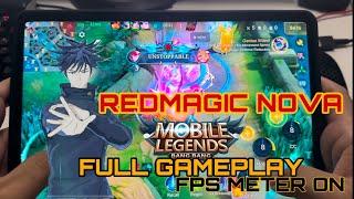 REDMAGIC NOVA FULL MOBILE LEGENDS GAMEPLAY