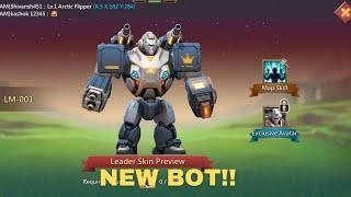 Lords mobile - New Leader Skin || War robots to send missiles on castle